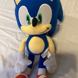 Sonic The Hedgehog 12" Plush Doll Toy Factory Sega Modern Toy Green Eyes